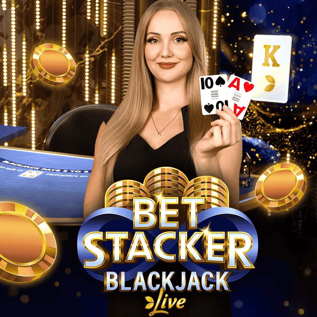 Infinite Bet Stacker Blackjack Live-Spiel